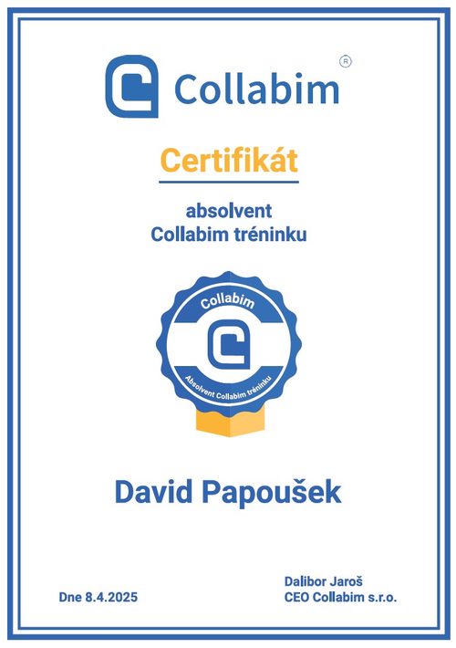 Collabim - absolvent tréninku